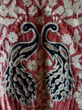 Graceful Elegance with Zari Embroidery & Velvet Accents