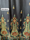 Pashmina Perfection: Pakistani Prints with Handwork Detailing