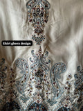 Pashmina Perfection: Pakistani Prints with Handwork Detailing