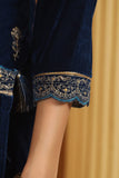 Regal Velvet Suit with Moti, Sequin & Embroidery Work