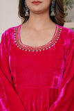 Luxurious Velvet Anarkali Suit