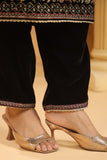 Regal Velvet Suit with Moti, Sequin & Embroidery Work