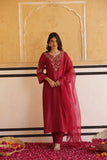 Russian Silk Anarkali Suit Set