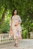 Floral Print Cotton Embroidery Suit with Embroidered Dupatta & Pants