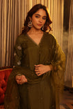 Luxurious Russian Silk Kurta Set with Coordinated Pant and Dupatta
