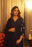 Luxurious Russian Silk Kurta Set with Coordinated Pant and Dupatta