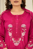 Floral Charm in Cotton Kurti Set