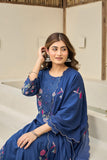 Floral Charm in Cotton Kurti Set