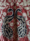 Graceful Elegance with Zari Embroidery & Velvet Accents