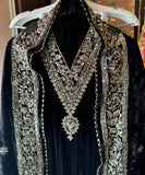 Timeless Grace in Crushed Velvet with Mirror & Dori Detailing