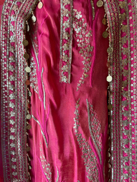 Elegant Latest Bandhani with Exquisite Embroidery