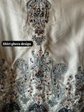 Pashmina Perfection: Pakistani Prints with Handwork Detailing