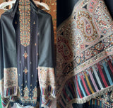 Pashmina Perfection: Pakistani Prints with Handwork Detailing