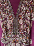 Pashmina Perfection: Pakistani Prints with Handwork Detailing (pink)