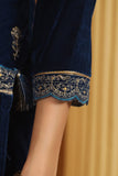 Regal Velvet Suit with Moti, Sequin & Embroidery Work