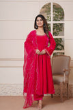 Elegant Floral Embroidered Suit
