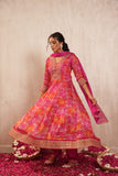 Chinnon Anarkali Suit Set