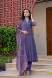Dola Silk Anarkali Suit Set