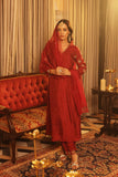 Luxurious Russian Silk Kurta Set with Coordinated Pant and Dupatta