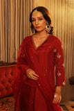 Luxurious Russian Silk Kurta Set with Coordinated Pant and Dupatta