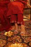 Luxurious Russian Silk Kurta Set with Coordinated Pant and Dupatta