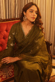 Luxurious Russian Silk Kurta Set with Coordinated Pant and Dupatta