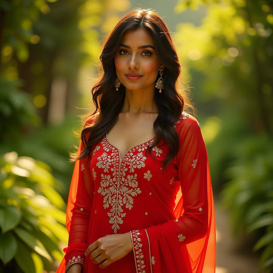 Zara Georgette Suit Set